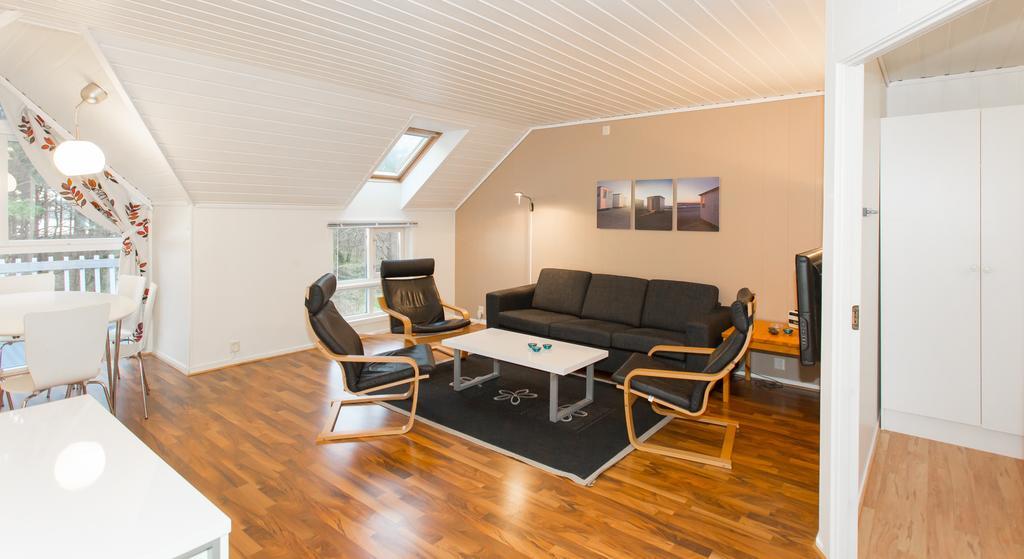 Sjosanden Ferietun Mandal Buitenkant foto